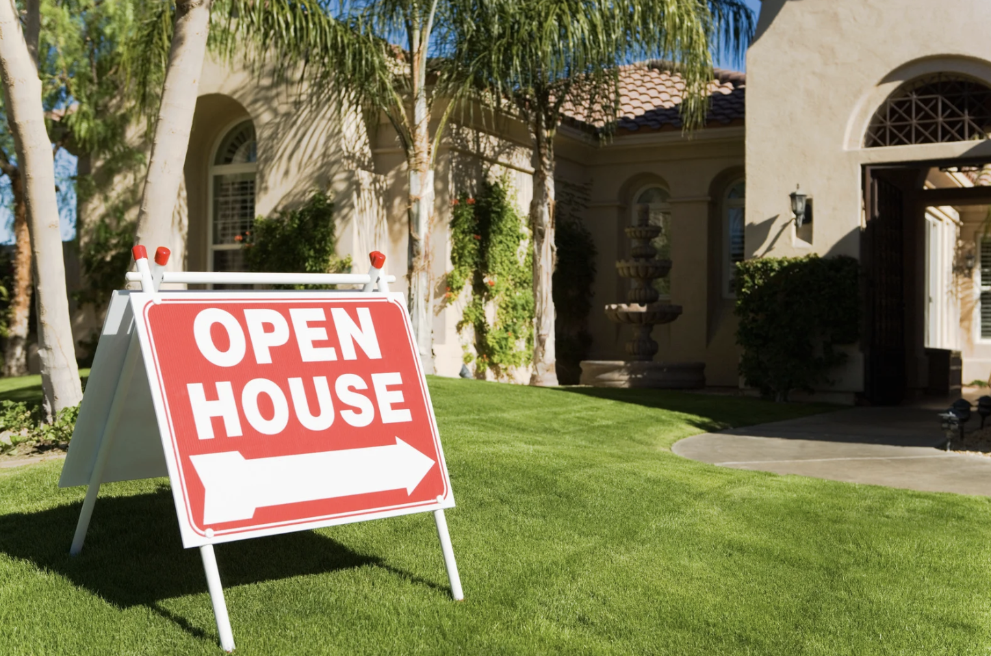 House with Open House Sign How To Stand Out during Open House in Albuquerque